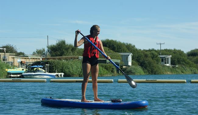 Stand Up Paddleboarding Fun At Action Watersports