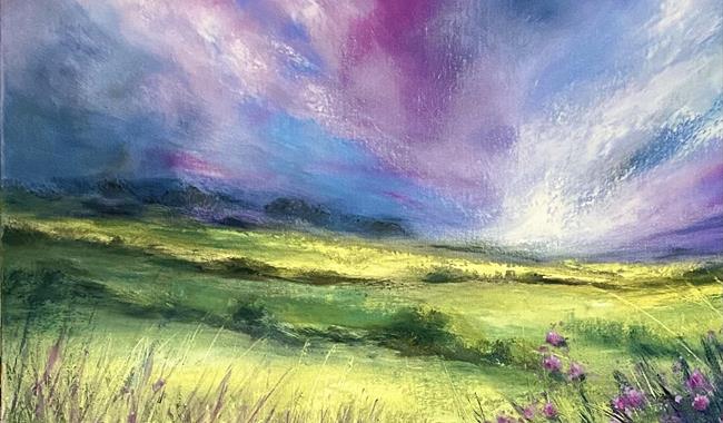 Cathryn Jeff Summer Thistles & Daisies