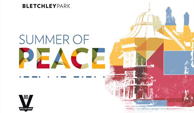Logo for the Summer of Peace at Bletchley Park