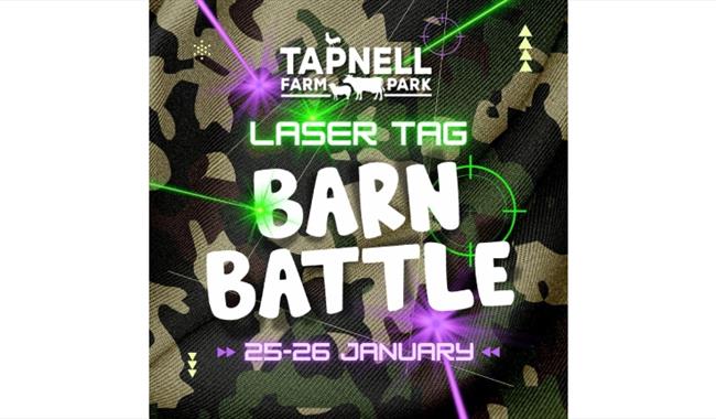Isle of Wight, Things to do, Events, Tapnell Farm Laser Tag Barn Battle
