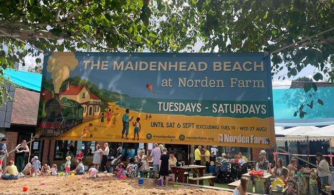 Image: The Maidenhead Beach at Norden Farm
