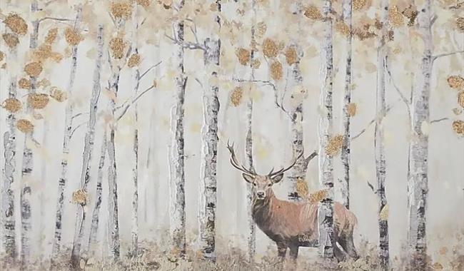 Stags in the Forest
