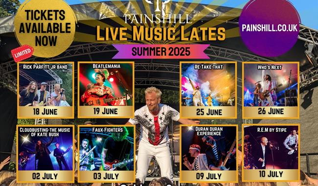 Live Music Lates at Painshill, Surrey