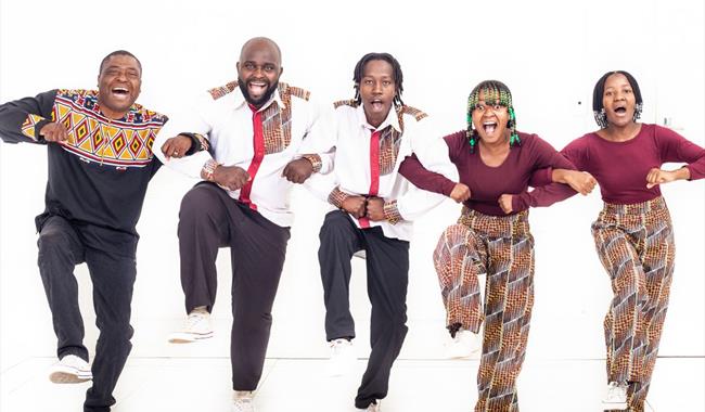Image: Black Umfolosi performing