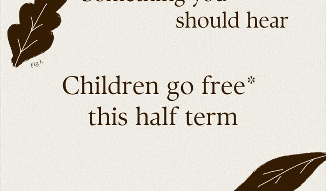 Children go free at Painshill this half term