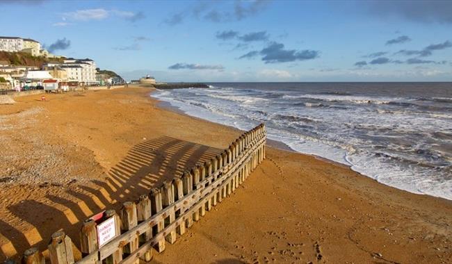 View of sea from Ventnor Beach, Isle of Wight, Things to Do