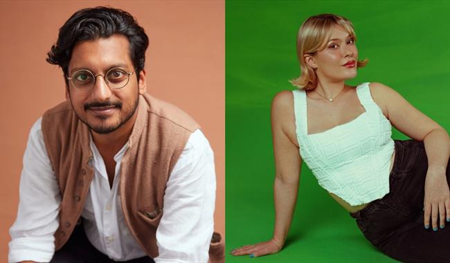 Ahir Shar and Cecily Hitchcock