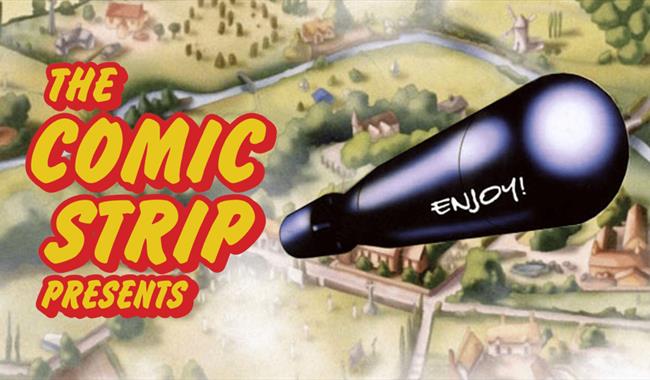 Text: The Comic Strip Presents