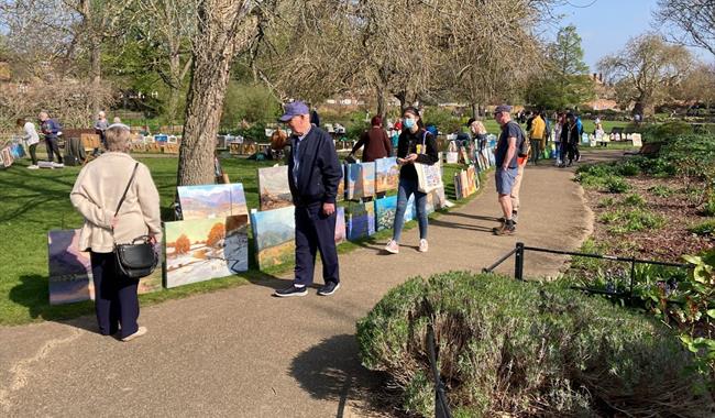 Art Exhibition at Westgate Gardens