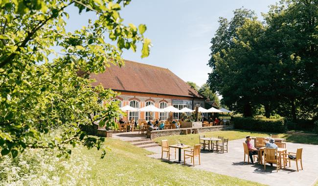 Summer Evening Dining at West Dean Gardens Kitchen