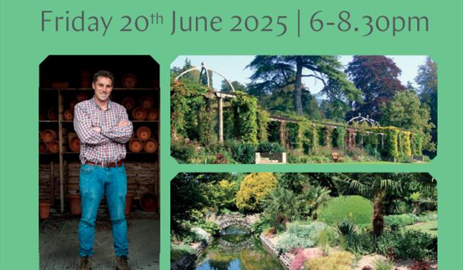 Midsummer Evening Garden Tour with Tom Brown Poster