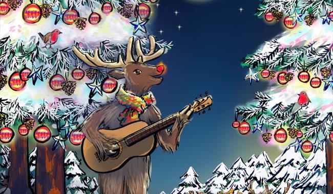 Rudolph's Christmas List Artwork
