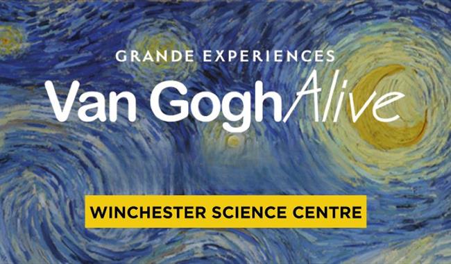 Winchester Science Centre Van Gogh Alive
