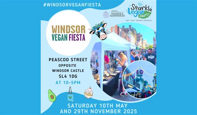 Windsor Vegan Fiesta graphic 2025