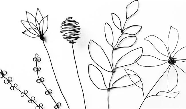 Wire Flower Making Workshop at Leonardslee Gardens