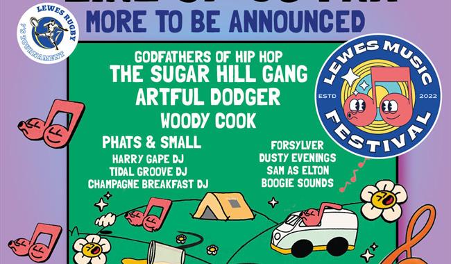 Line Up so far, plus camping available