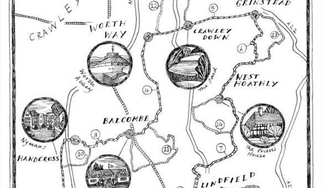 About the Place Walking Trails in Mid Sussex