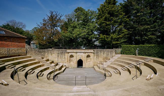 Amphitheatre - home of Waterperry Opera Festival, Waterperry Gardens Oxfordshire