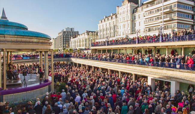 Bandstand East Bandstand New Years concert : Credit: Graham Huntley