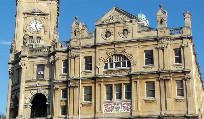 Exterior of The Brook Theatre, Chatham, Kent