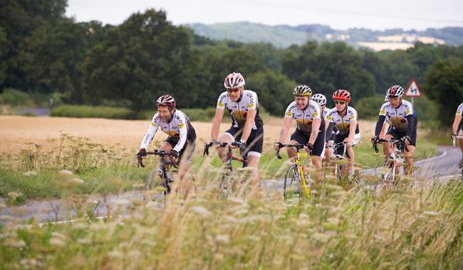 Cycling in Hampshire on the South Downs