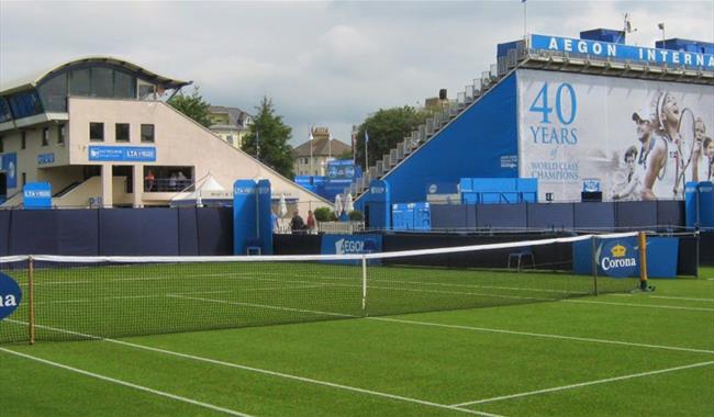 devonshire park - tennis court