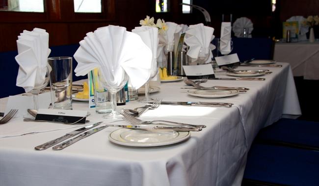 SS Shieldhall dining room