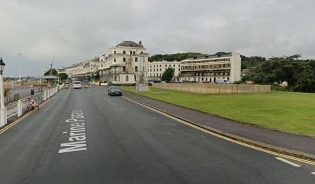 Starting point of D-Day 80 Parade, Dover, Kent