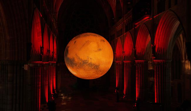 Mars at Exeter Cathedral