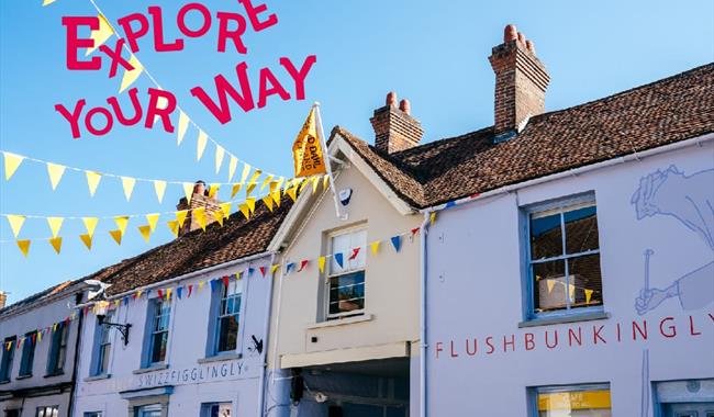 The front of the Roald Dahl Museum