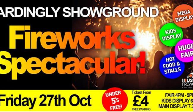 Ardingly Showground Fireworks Spectacular