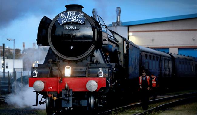 Flying Scotsman comes to Didcot Railway Centre