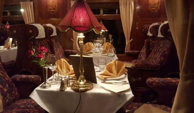 Golden arrow dining train - Bluebell Railway