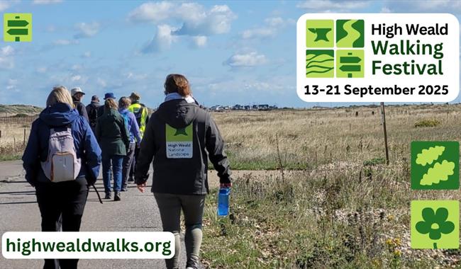 High Weald Walking Festival 2025 across Sussex, Kent and Surrey