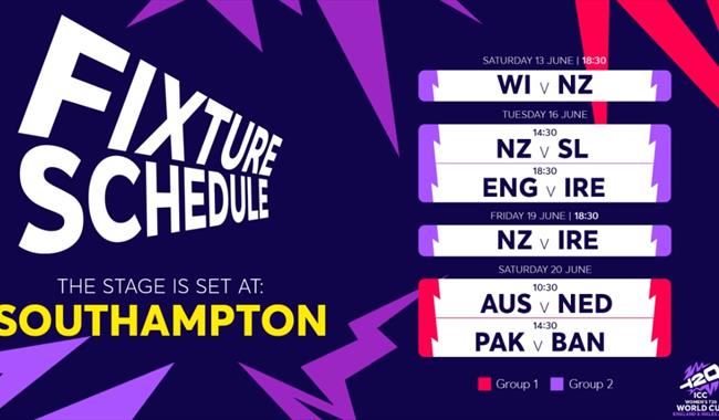 ICC cricket at Hampshire Bowl, Southampton