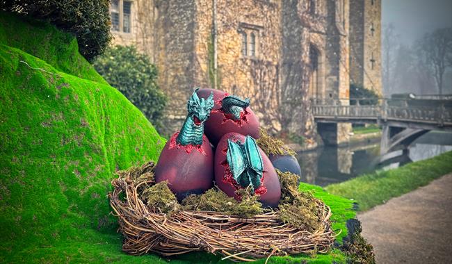 The Great Dragon Easter Egg Hunt at Hever Castle