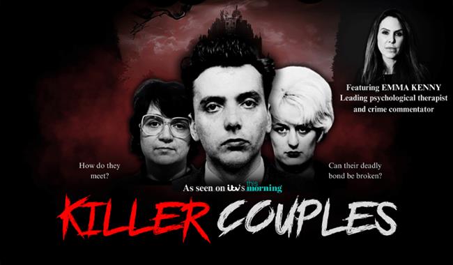 Killer Couples logo Emma Kenny's Killer Couples