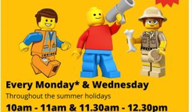 Lego Club event at Vale and Downland Museum, Wantage