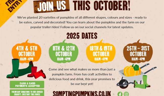 Sompting Pumpkins Flyer