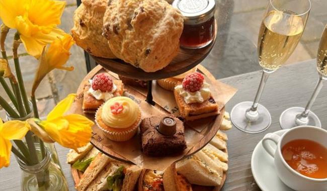 mothers day afternoon tea at cobbs farm shop