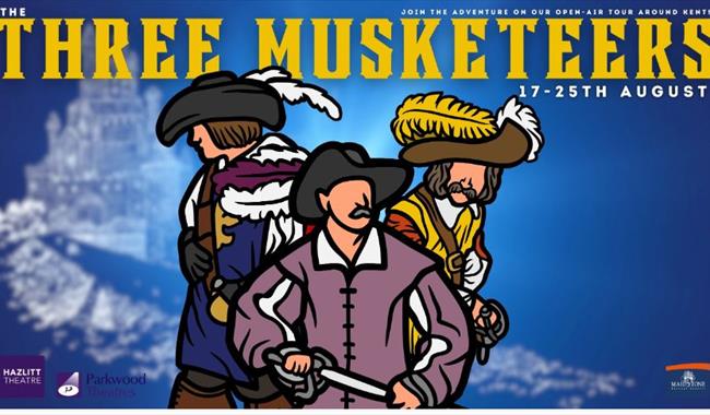 Three Musketeers touring open air theatre in Maidstone