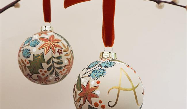 personalised Christmas bauble