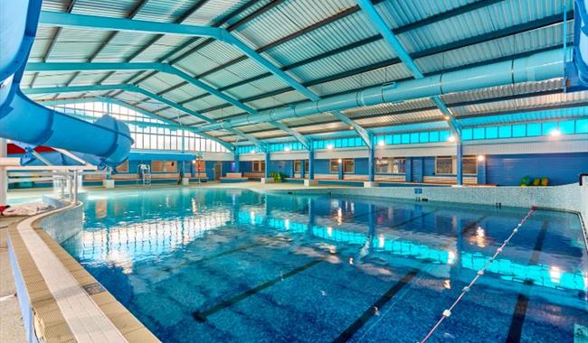 Indoor Pool at Warmwell Holiday Park in Dorset