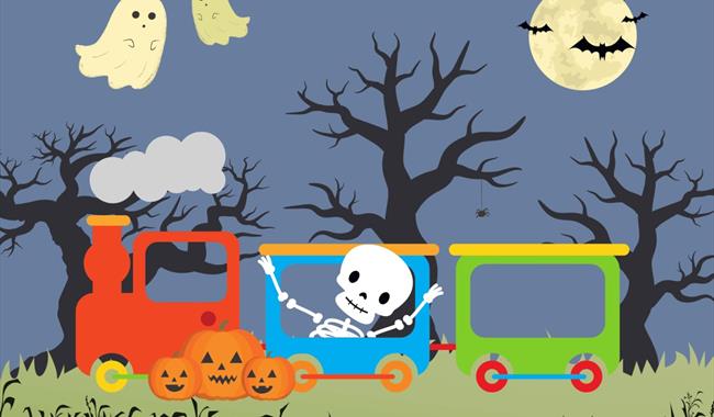 Spooky Halloween Train Ride at Denbies