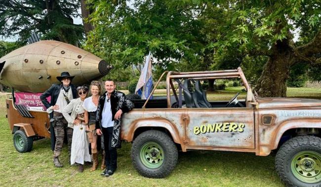 SS Dirigible at the Isle of Wight Steampunk Festival, event, what's on, Ryde