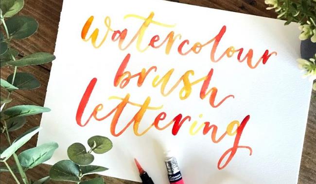 Watercolour Brush Lettering Workshops