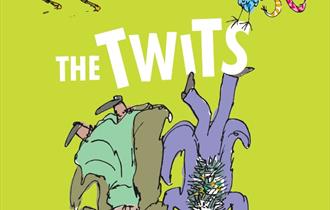 Mr and Mrs Twit stand on their heads