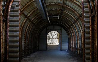 Look inside Fan Bay Deep Shelter