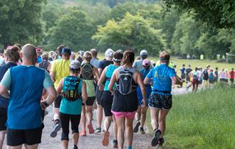Runners at Ashdown Forest 10 & 5 Mile