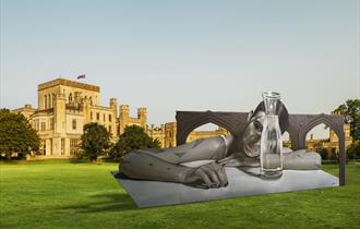 Artist concept of Ashridge House outdoor exhibition